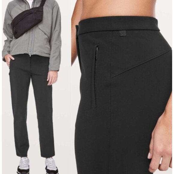 Lululemon On The Move Ponte Pants In Black - 47217 - Picture 1 of 14